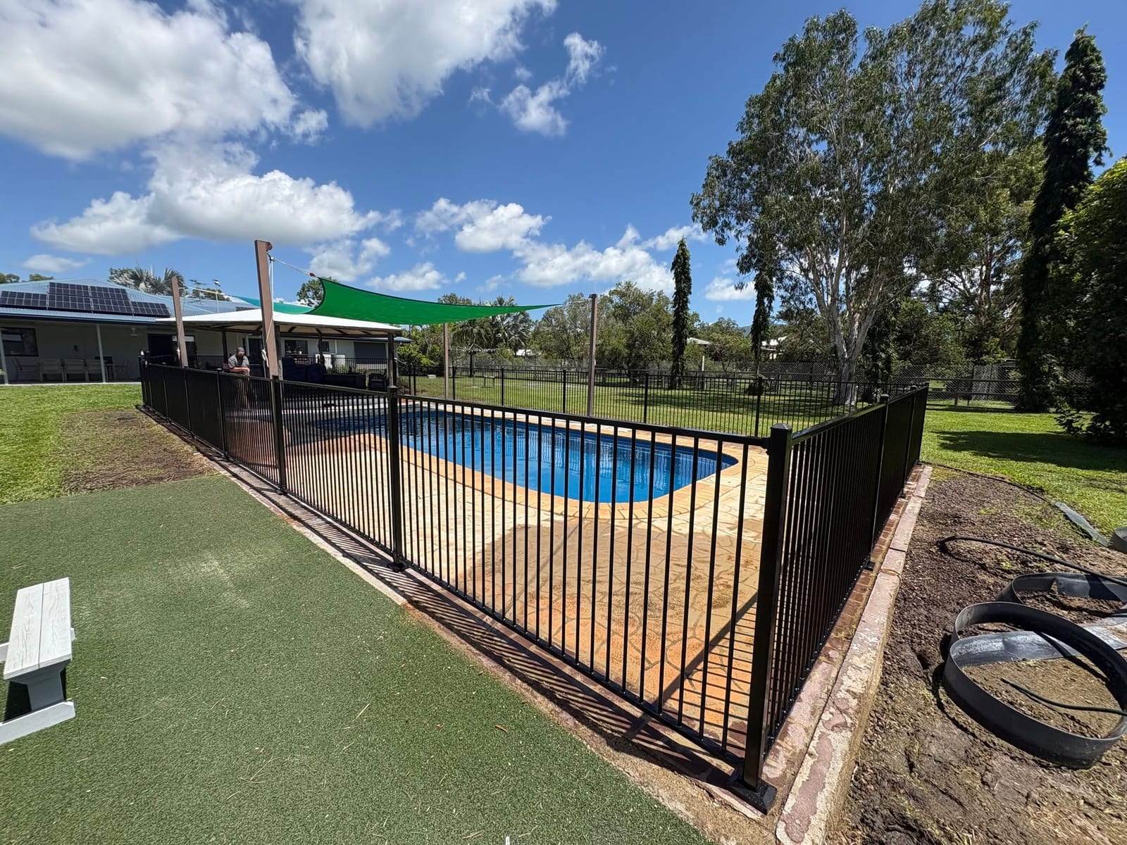 Pool safety inspections & compliant pool fencing — G & T Hire, Townsville